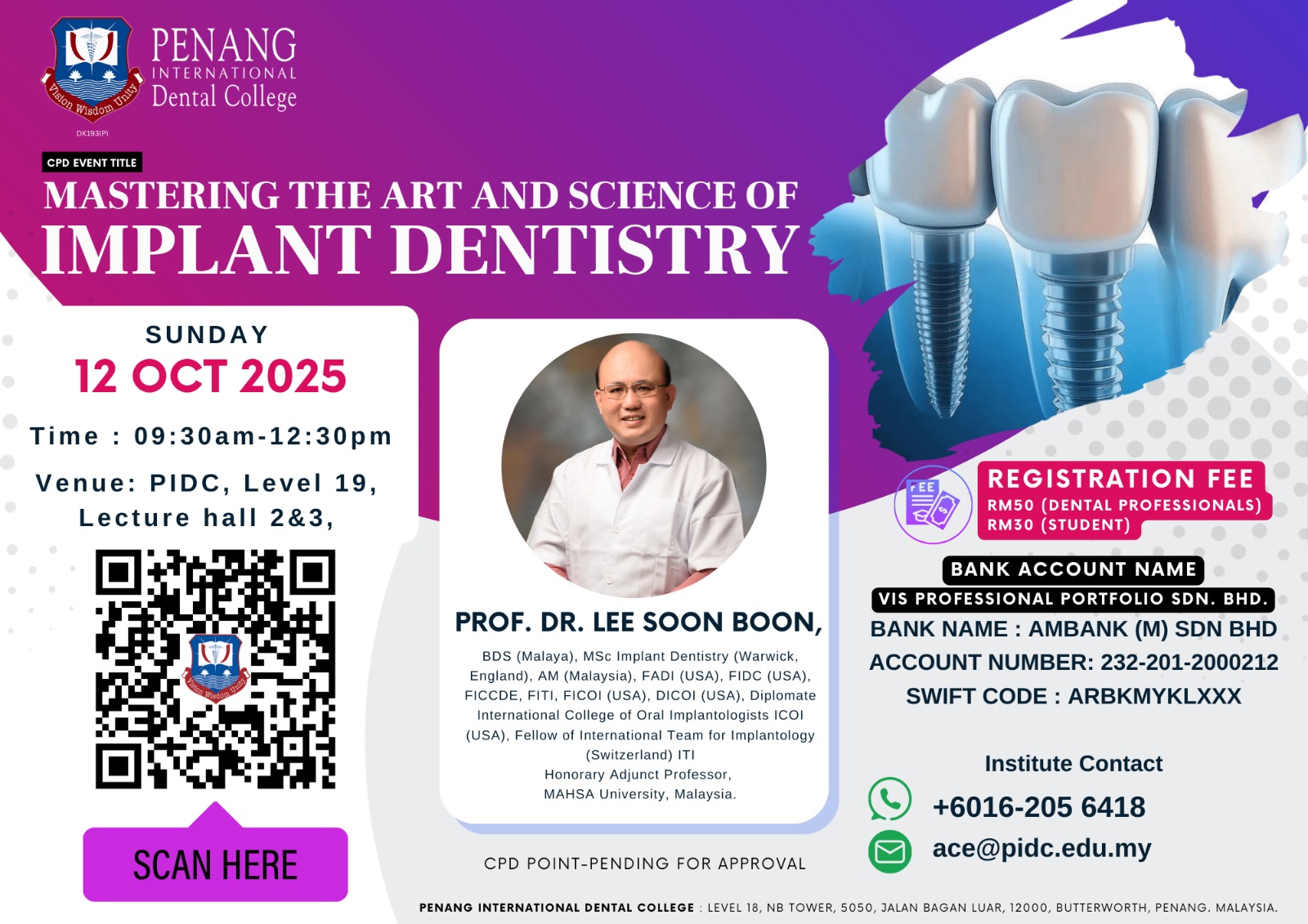 Implant Dentistry Workshop